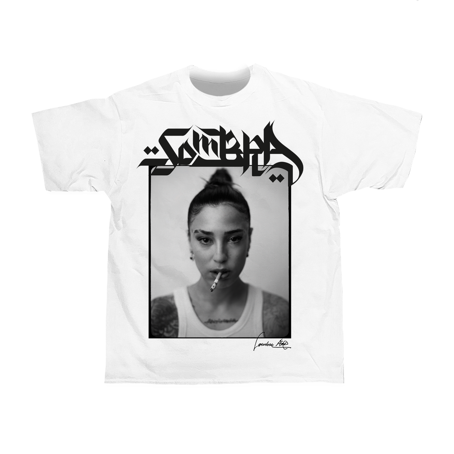 SOMBRA WHITE FOTO TEE